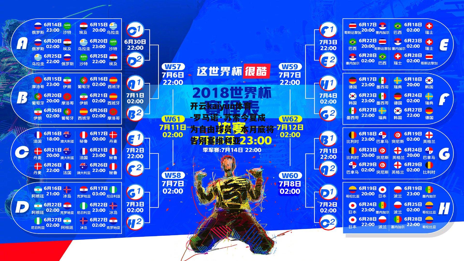 罗马诺·苏索今夏成为自由球员，本月底将告别塞维利亚